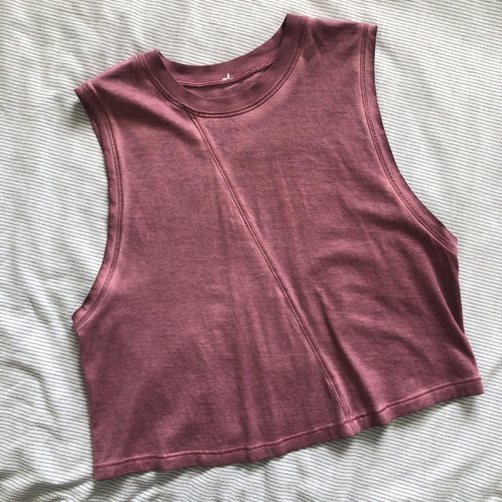 Pink Lululemon Tank Top